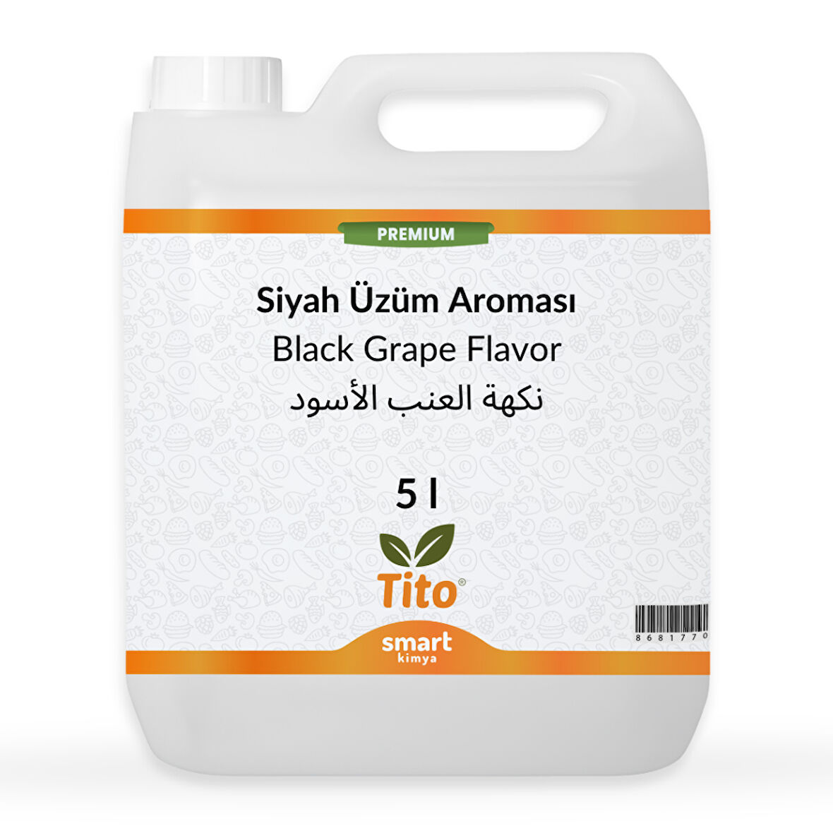 Premium Siyah Üzüm Aroması 5 litre