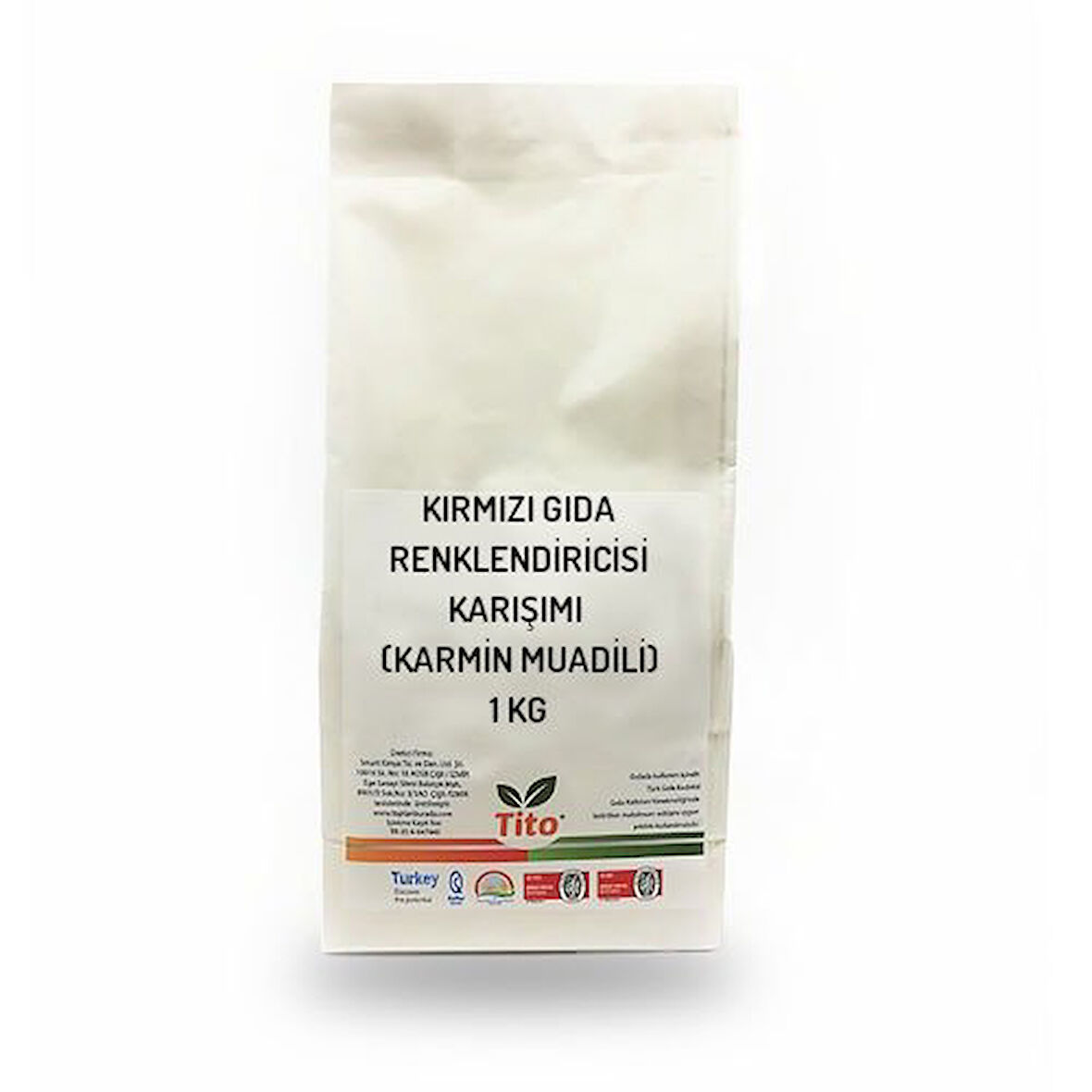 Kırmızı Gıda Renklendiricisi Karışımı (Karmin Muadili) 1 kg