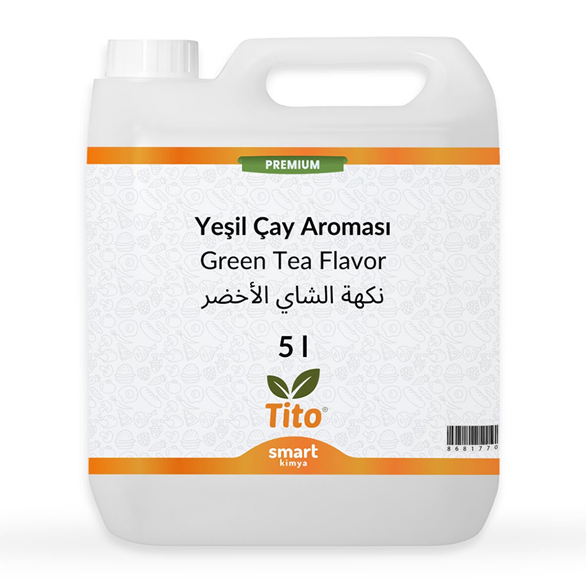 Premium Yeşil Çay Aroması 5 litre