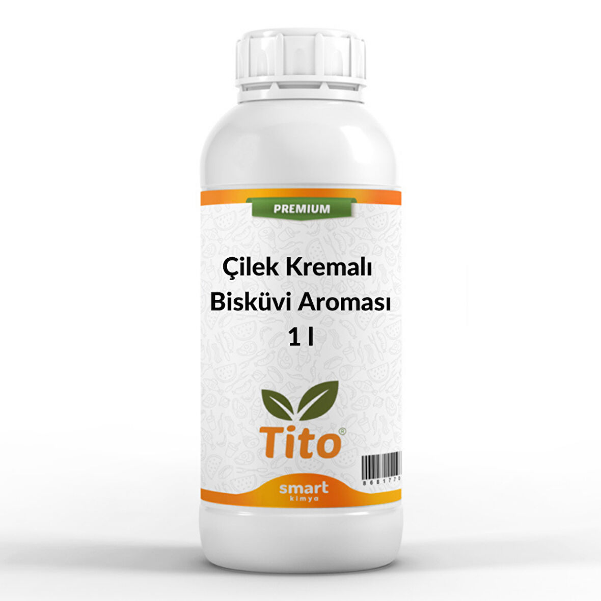 Premium Çilek Kremalı Bisküvi Aroması 1 litre