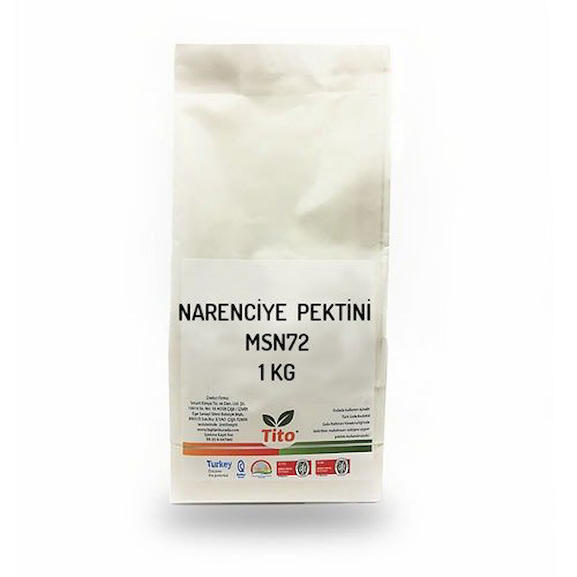 Viskozite Narenciye Pektini MSN72 E440 Meyve Suları için 1 kg