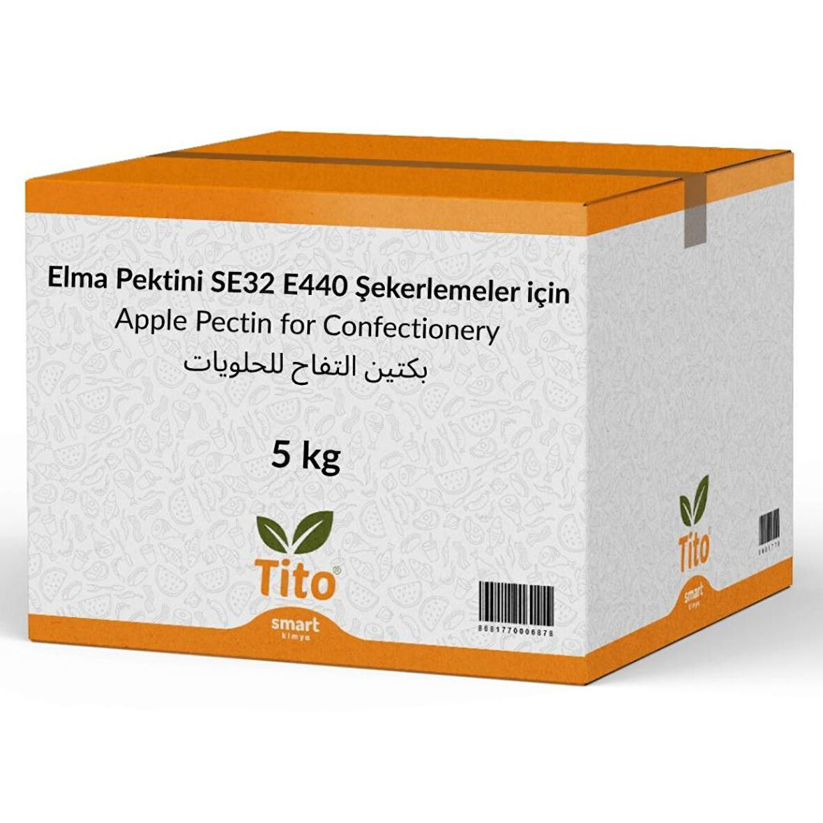 Elma Pektini SE32 E440 Şekerlemeler için Gıda Tipi 5 kg