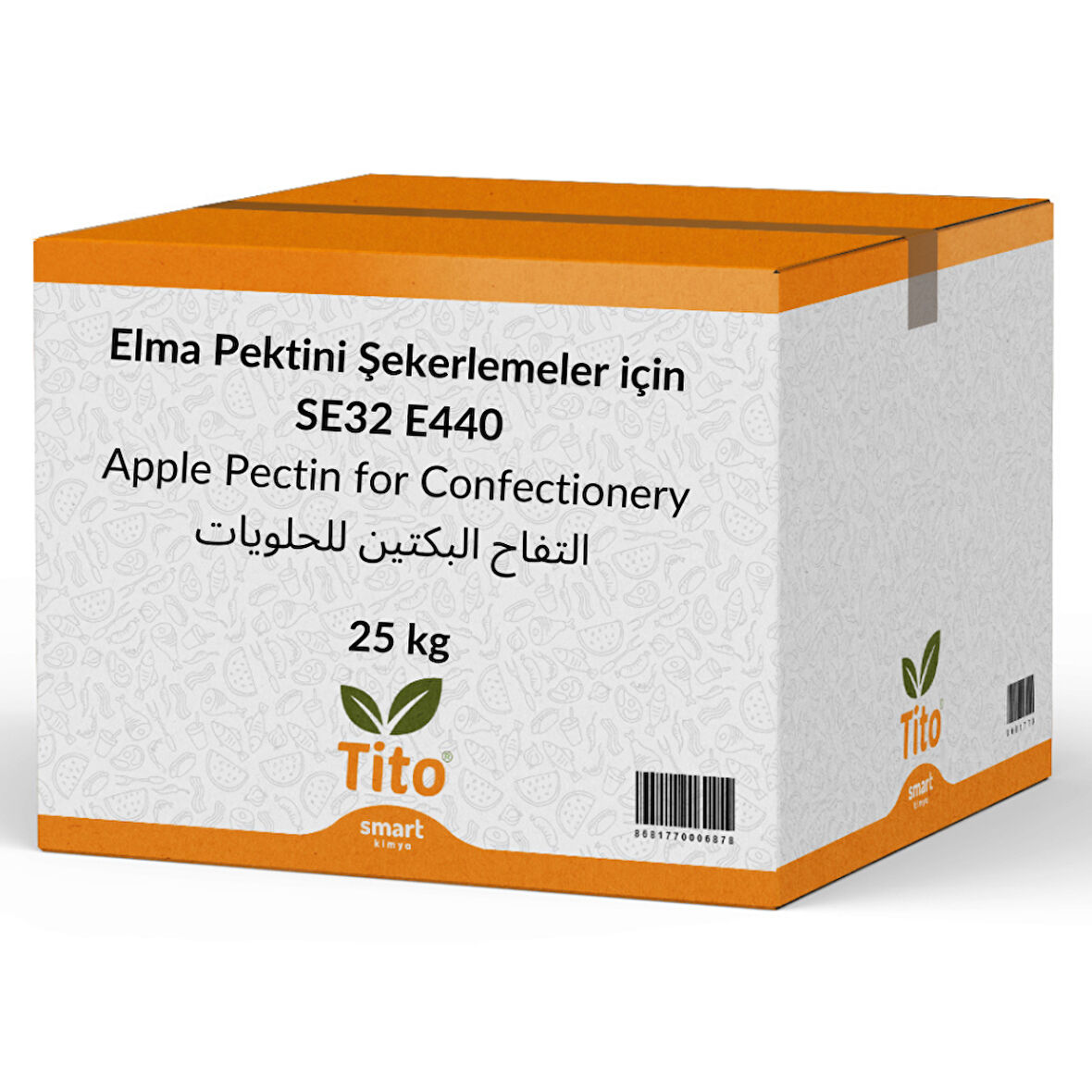 Elma Pektini SE32 E440 Şekerlemeler için 25 kg