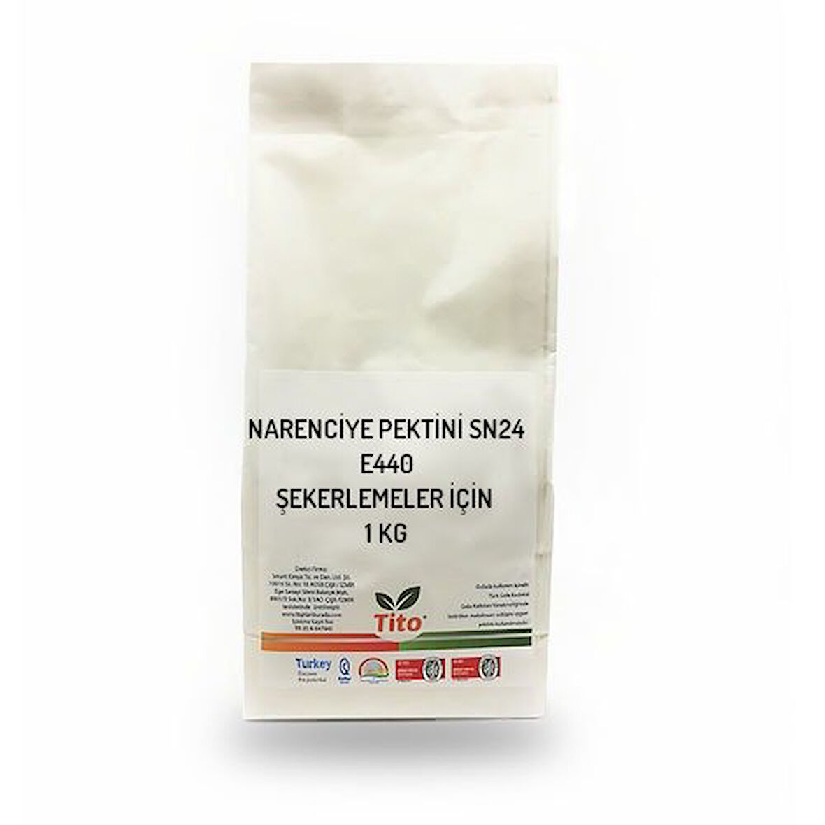 Narenciye Pektini SN24 E440 Şekerlemeler için 1 kg