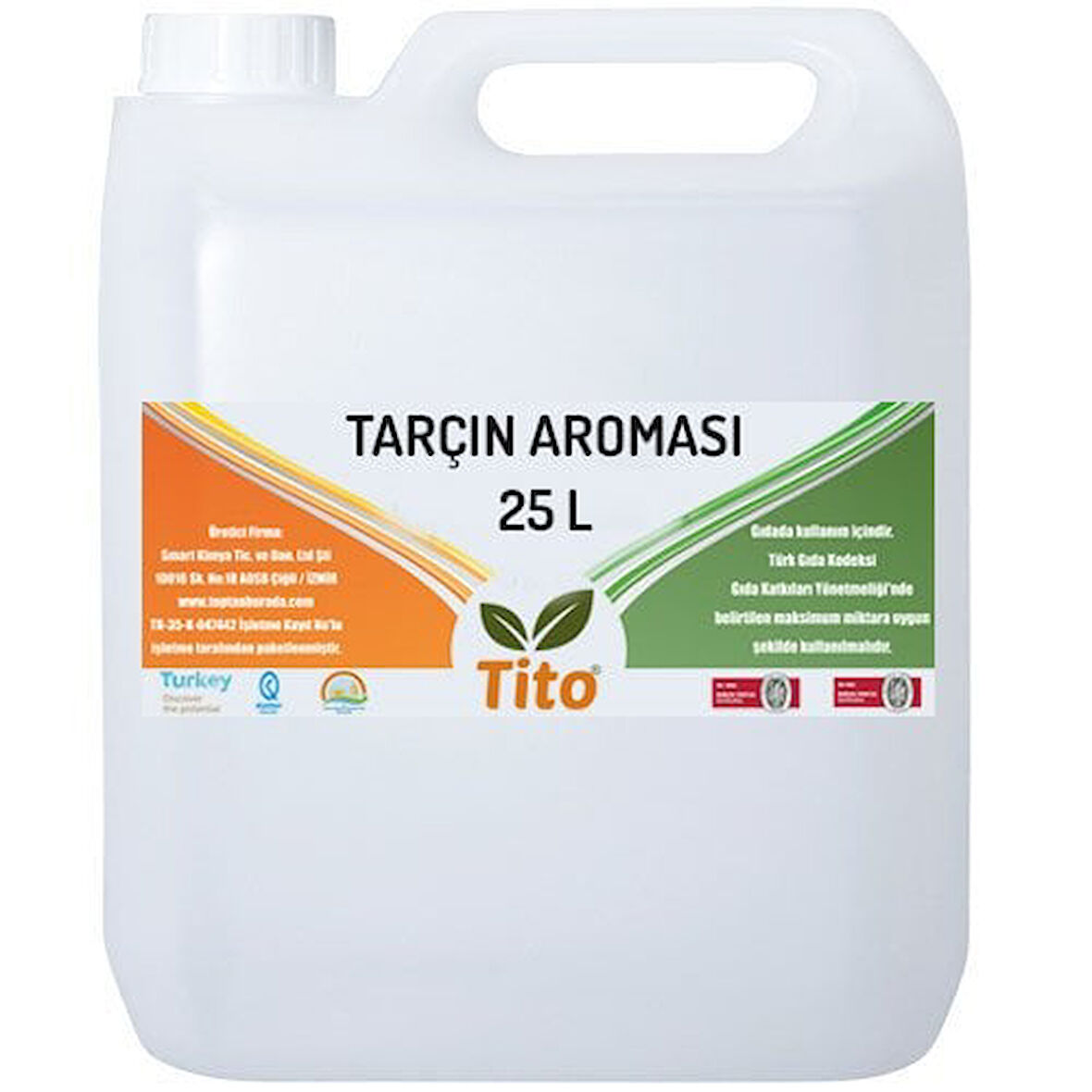 Tarçın Aroması 25 litre