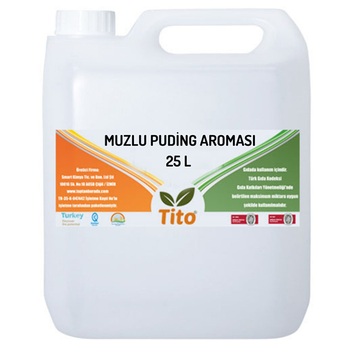 Muzlu Puding Aroması 25 litre