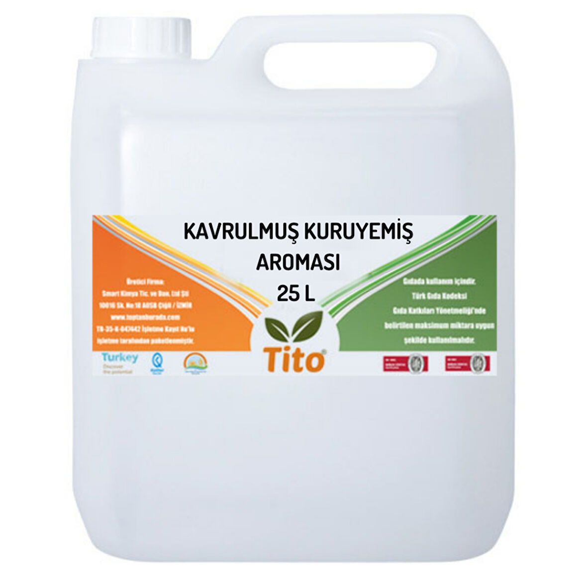 Kavrulmuş Kuruyemiş Aroması 25 litre