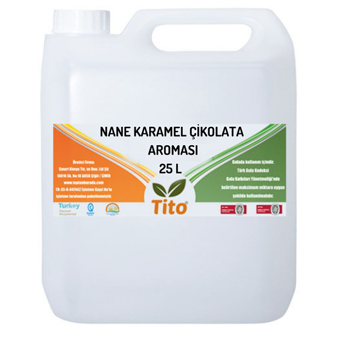 Nane Karamel Çikolata Aroması 25 litre