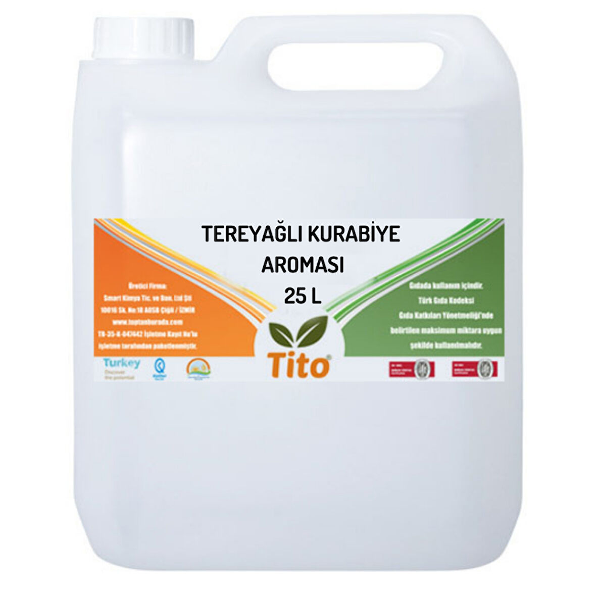 Tereyağlı Kurabiye Aroması 25 litre