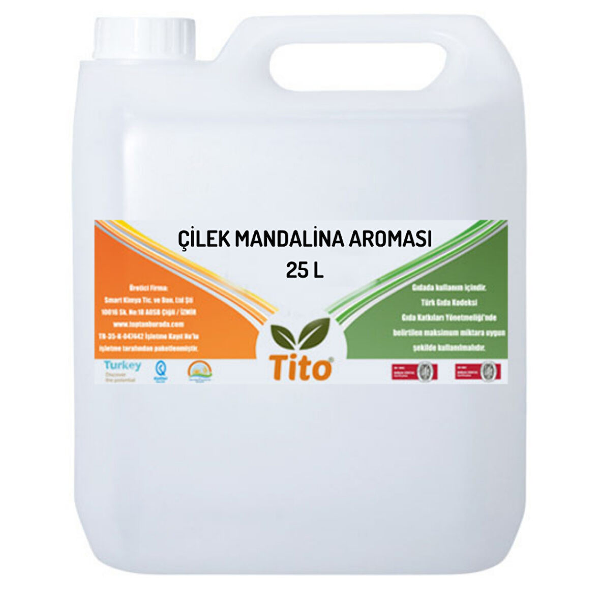 Çilek Mandalina Aroması 25 litre