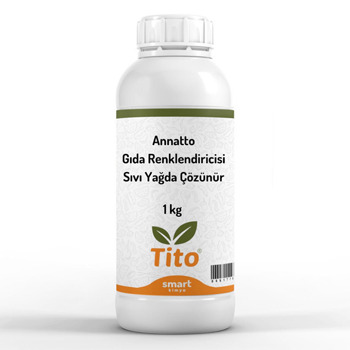 Annatto Gıda Renklendiricisi Sıvı Yağda Çözünür 1 kg