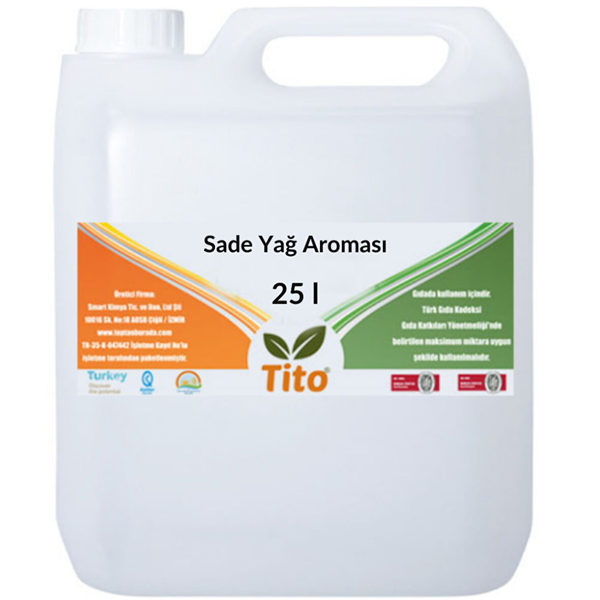 Sade Yağ Aroması 25 litre