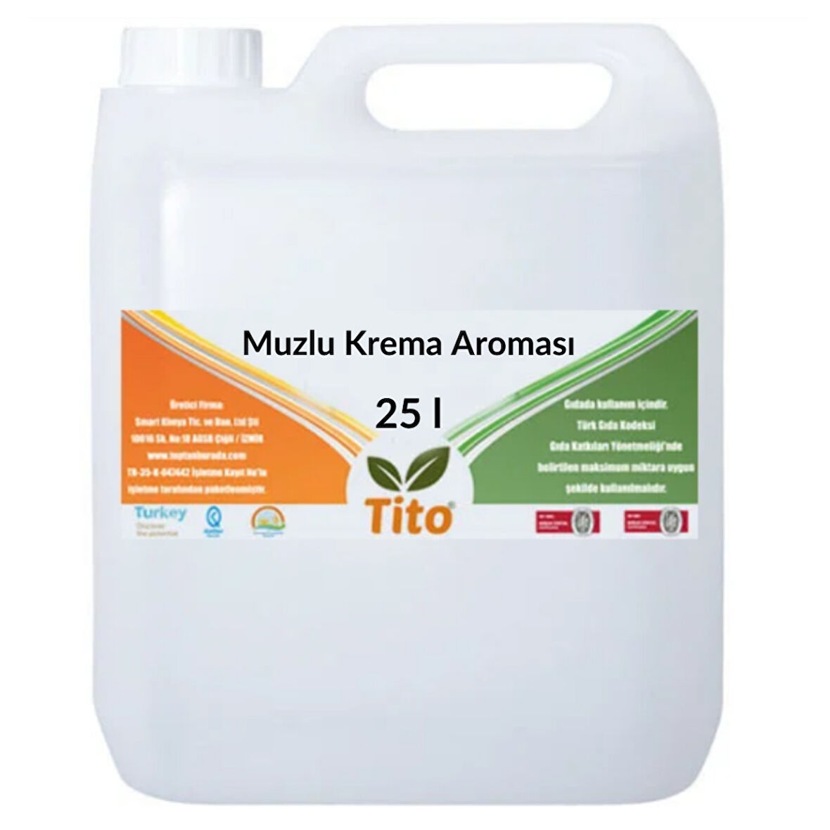 Muzlu Krema Aroması 25 litre