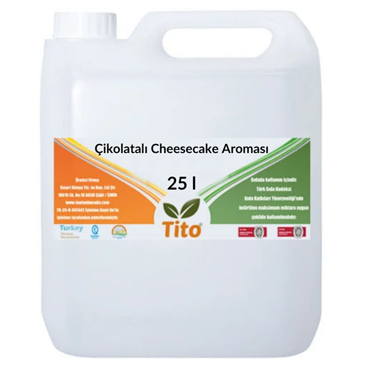 Çikolatalı Cheesecake Aroması 25 litre