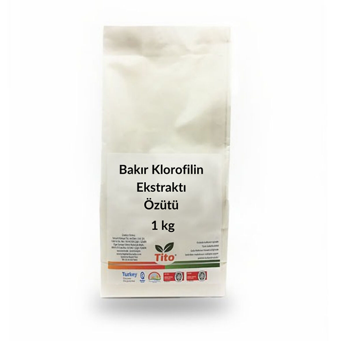 Bakır Klorofilin Ekstraktı Özütü 1 kg