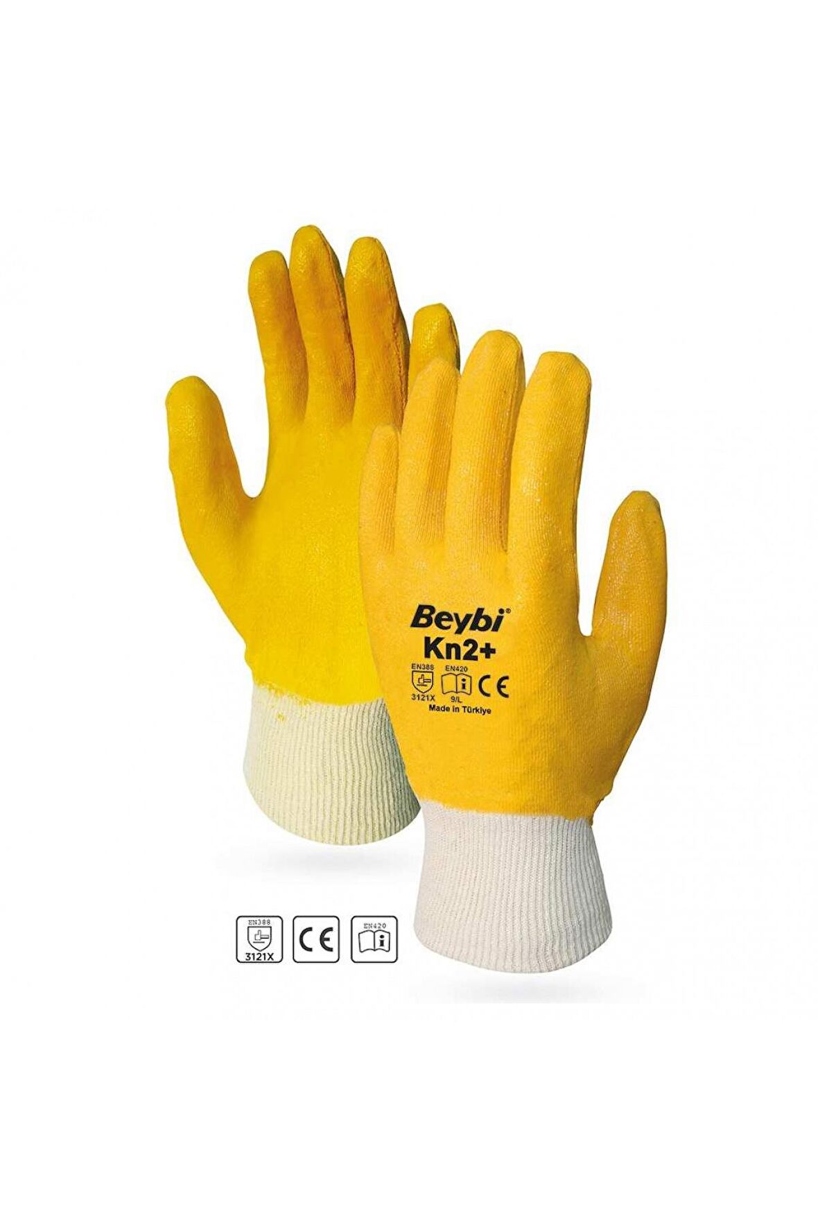 Beybi Nitril PMK KN2+Plus  Eldiven 10 Beden 12li Paket
