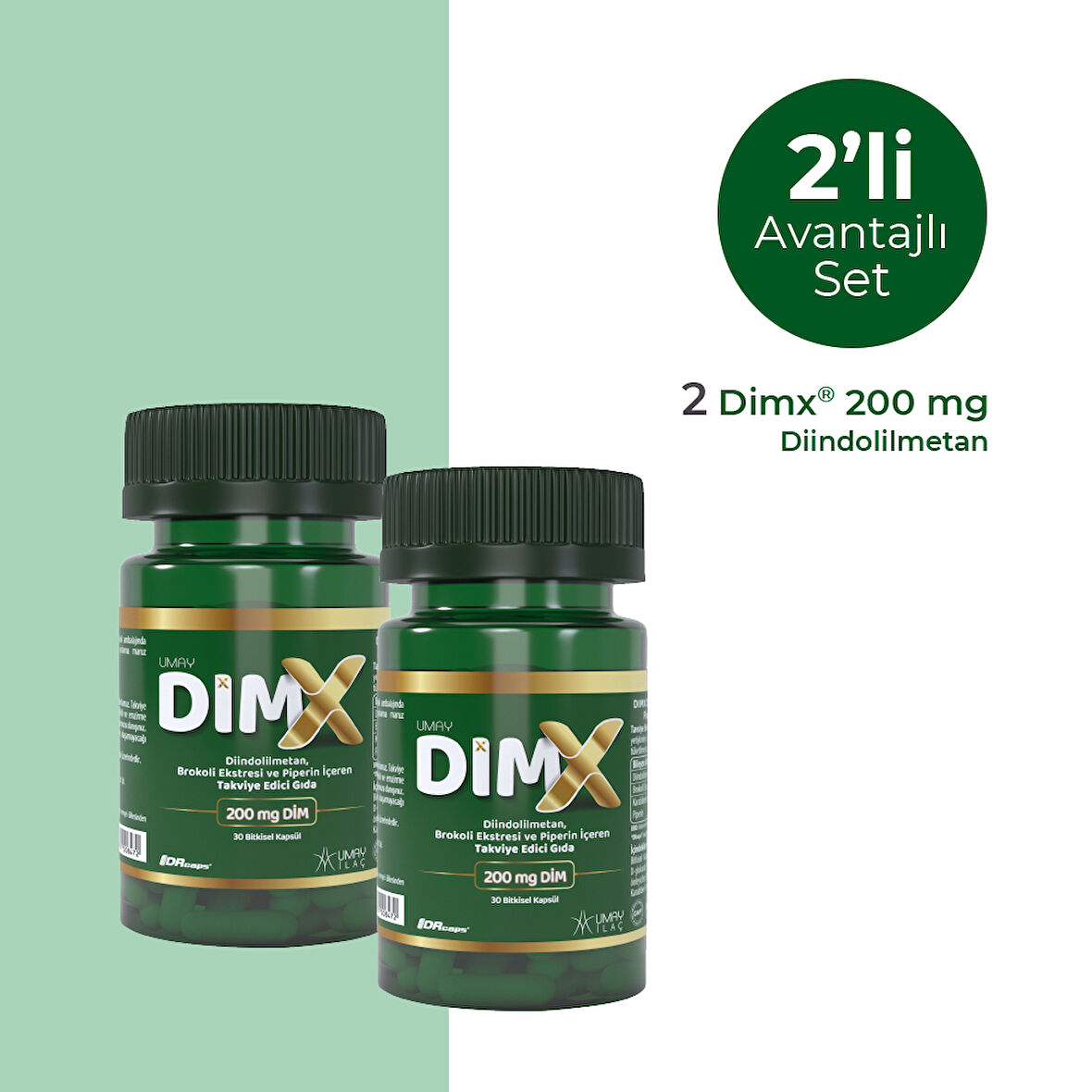 DimX® 200 mg 2 li Set