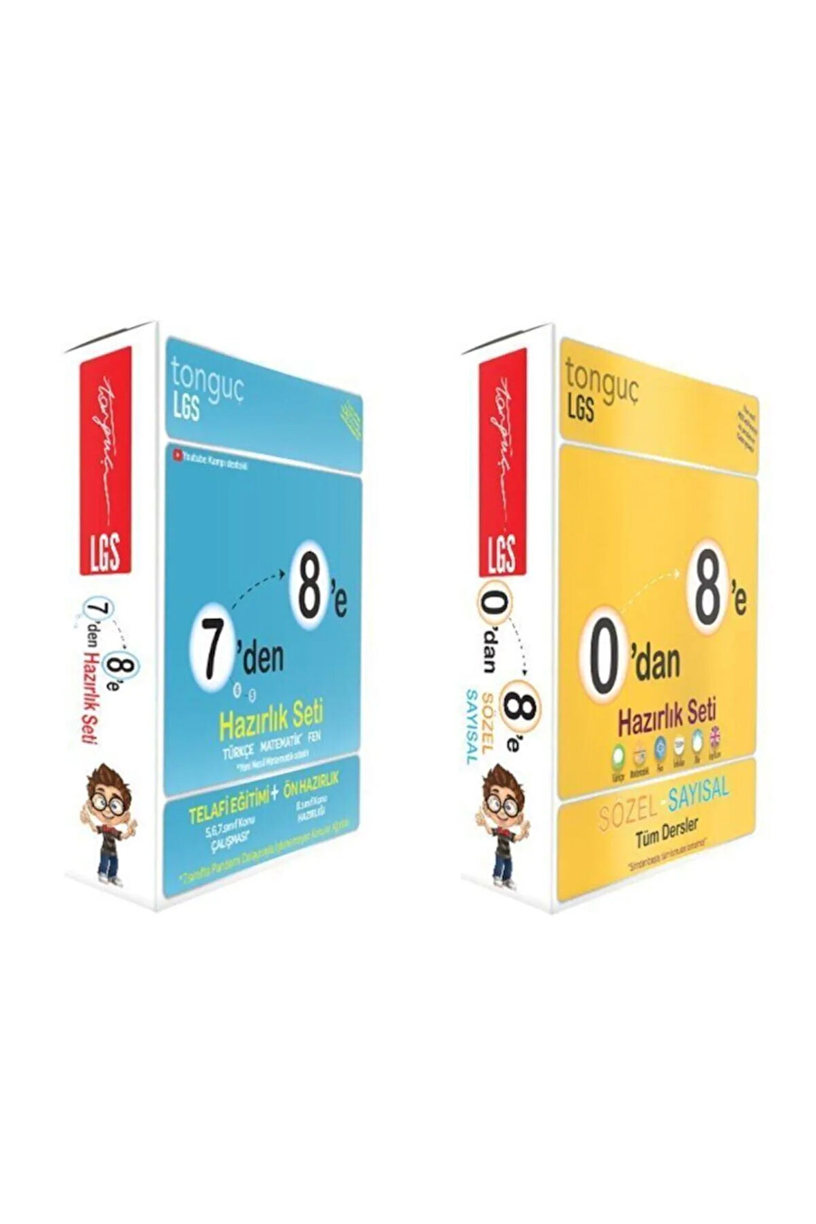 Tonguç 0 Dan 7 Ye Ve 0 Dan 8 E Setleri (toplam 2 Set)