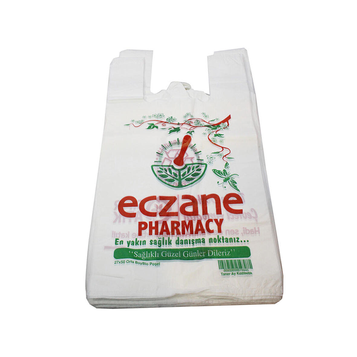 Taner Ay Atlet Tipi Orta Boy Baskılı Poşet 30X60 cm 1 kg