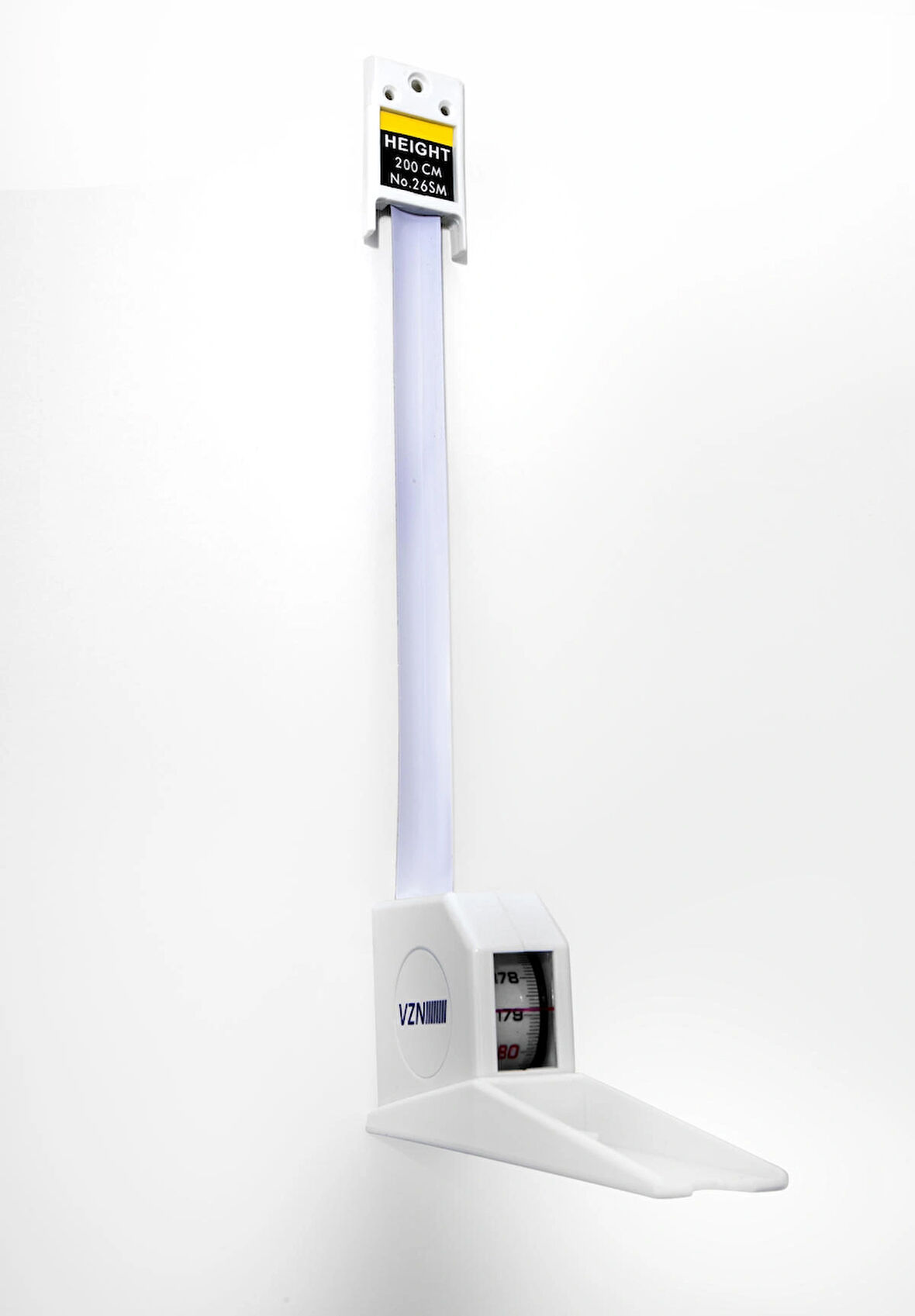 VZN TS-H2 Duvara Monte Boy Ölçer | 2 Metre Kapasite | Hassas Ölçüm | Kolay Kurulum | Sağlık ve Eğitim Kurumları İçin İdeal