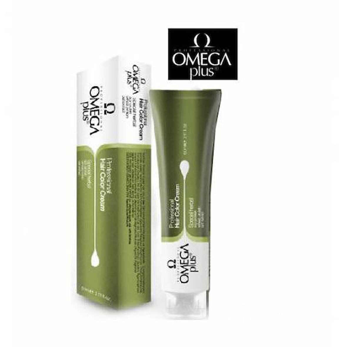 Omega Plus Krem Saç Boyası Hair Colour Cream 8.0 Açık Kumral