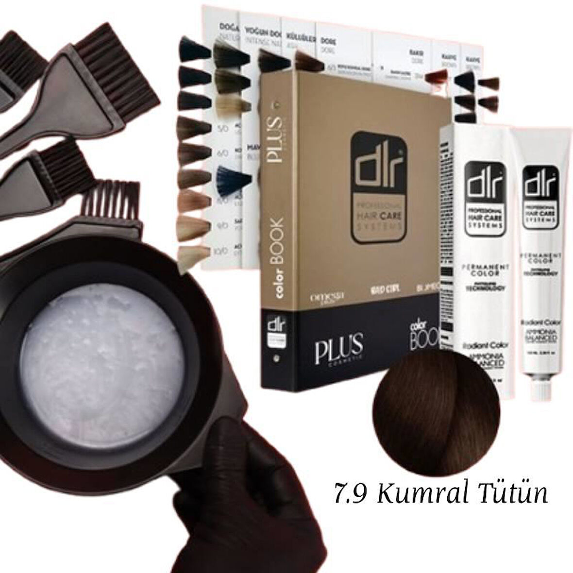 Dlr 7.9 Kumral Tütün Saç Boyası 100ML