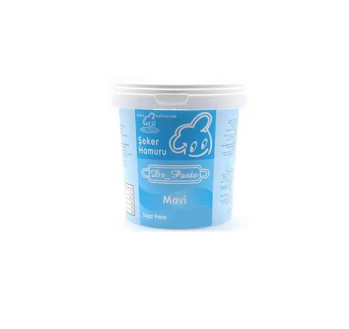 Dr Paste Şeker Hamuru  500 gr - Mavi