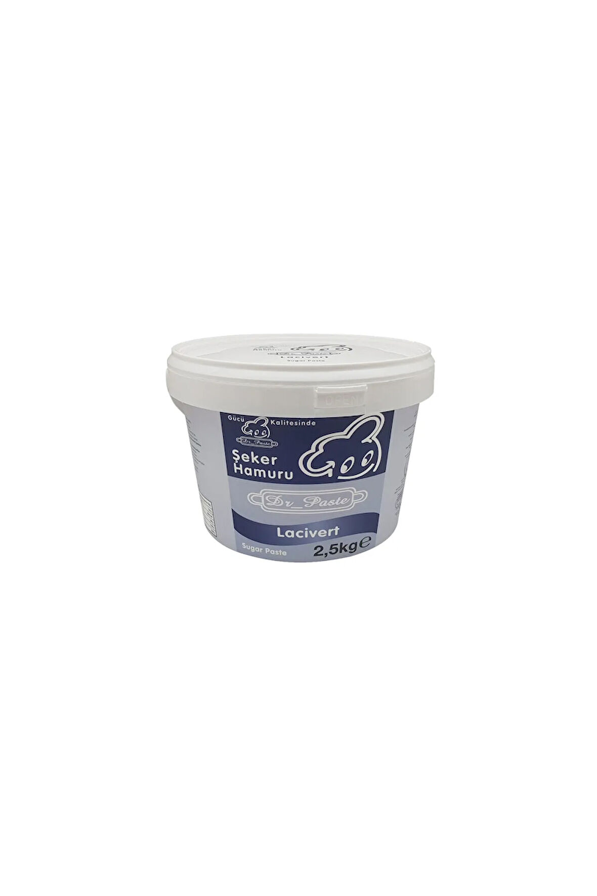 Dr. Paste Şeker Hamuru 2.5 Kg. Lacivert