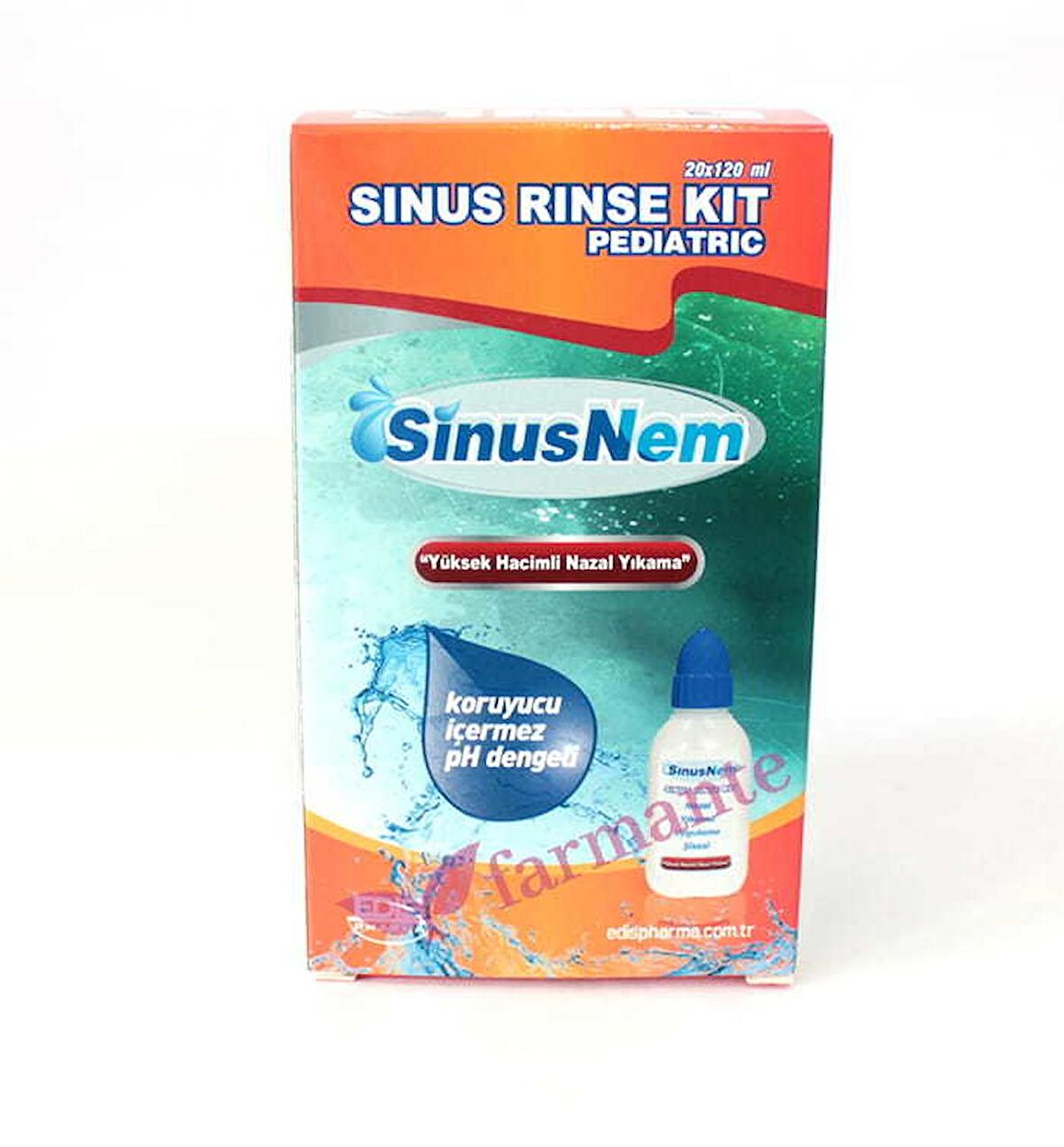 Sinusnem Pediatric Kit 20 x 120 ml