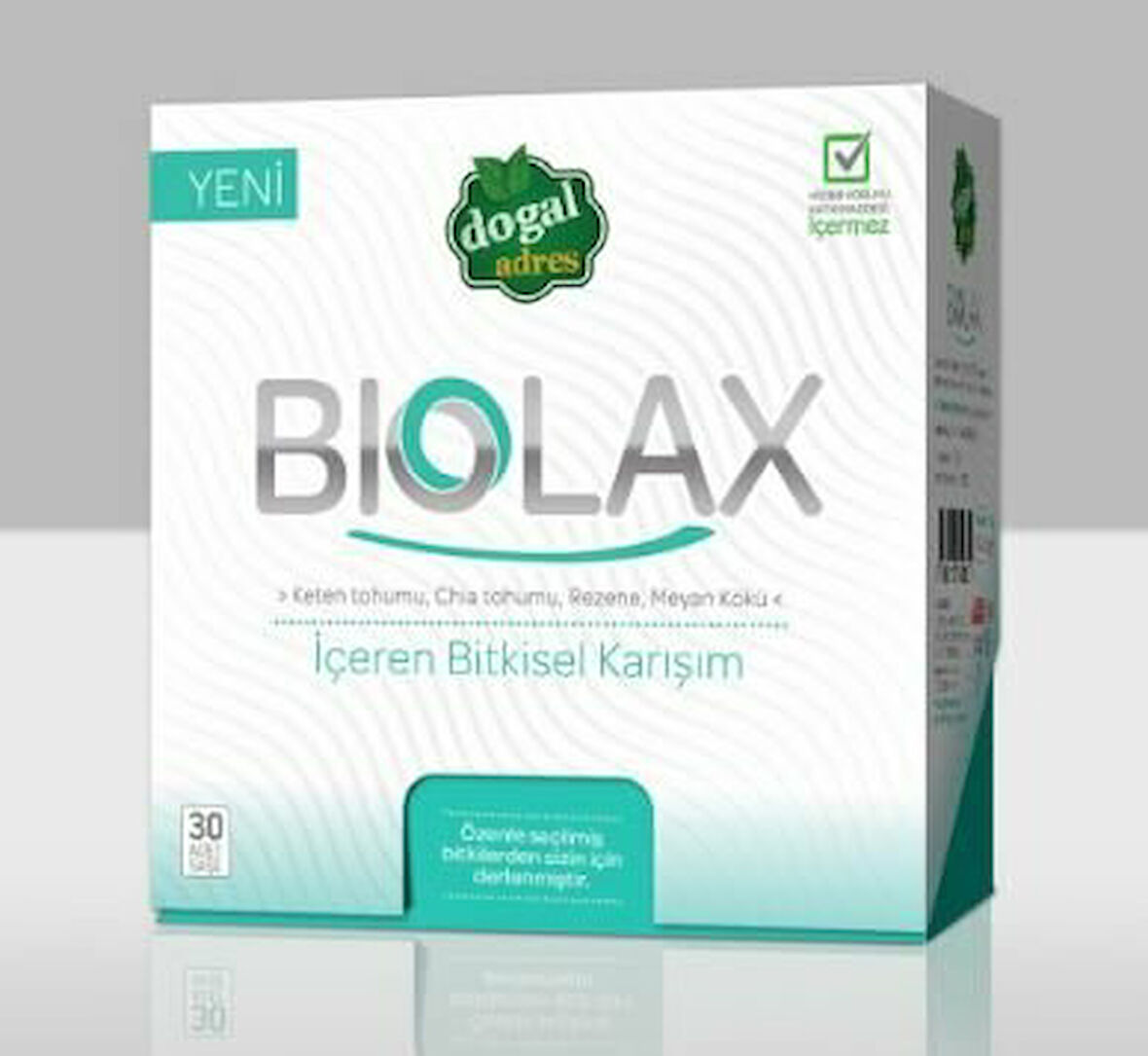 DOĞAL ADRES BİOLAX (30 ADET ŞASE) 60 GR