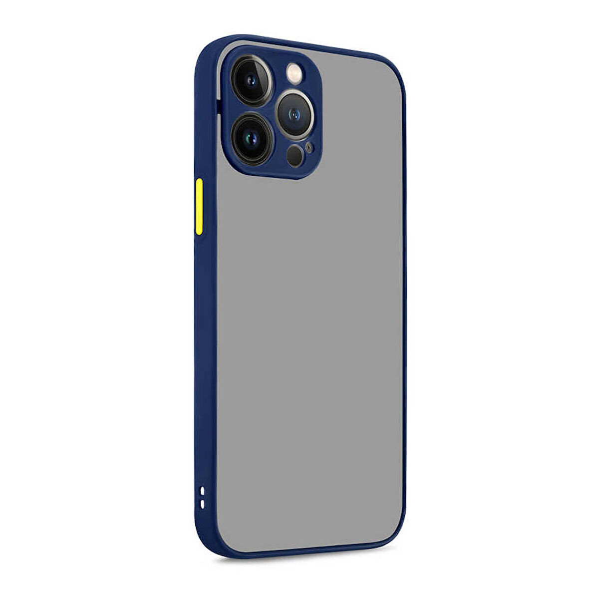 Apple iPhone 13 Pro Max Kılıf Kamera Korumalı Arkası Sert Mat Kılıf