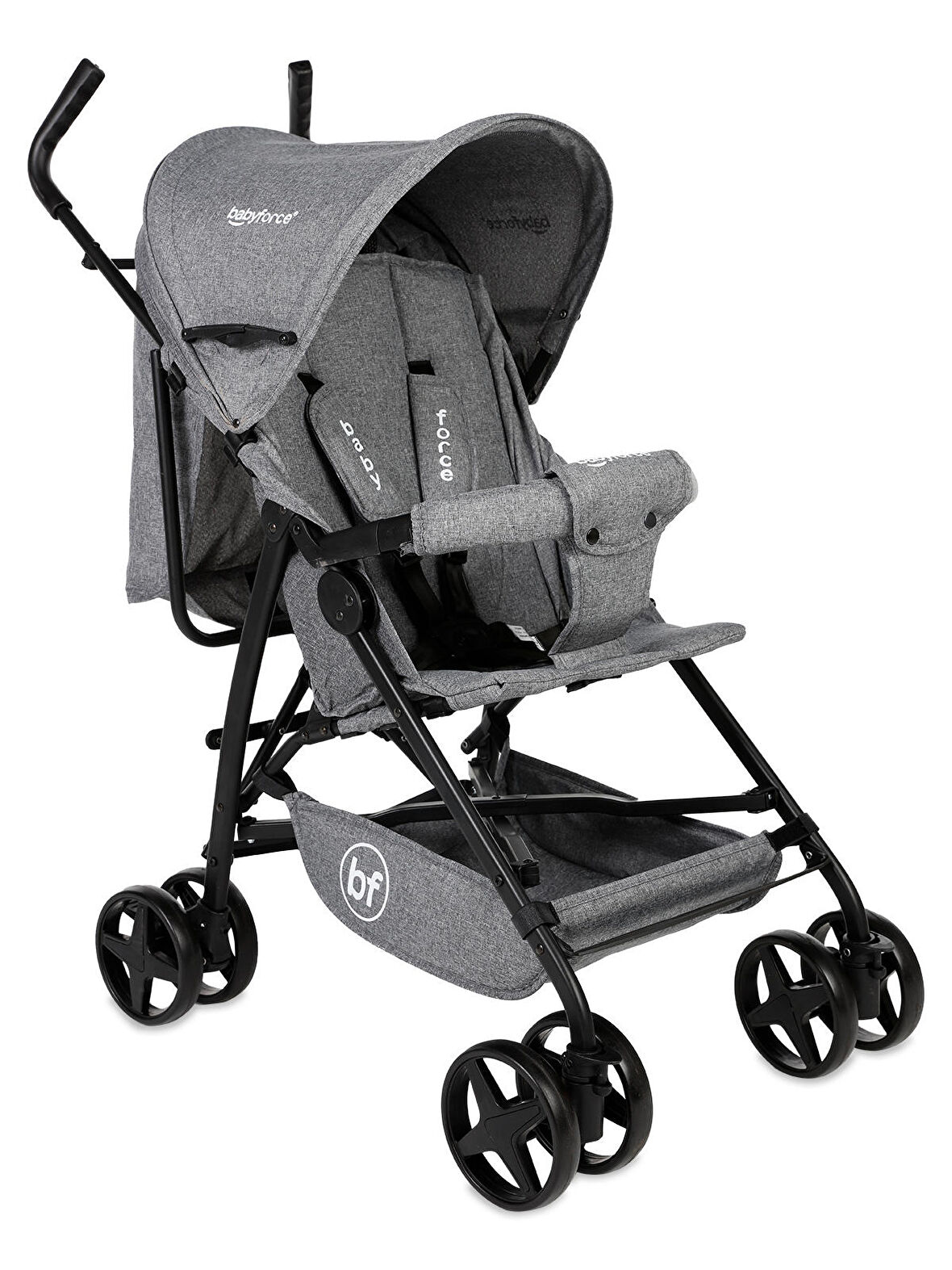  Baby Force BF-300 Joy Baston Bebek Arabası Gri