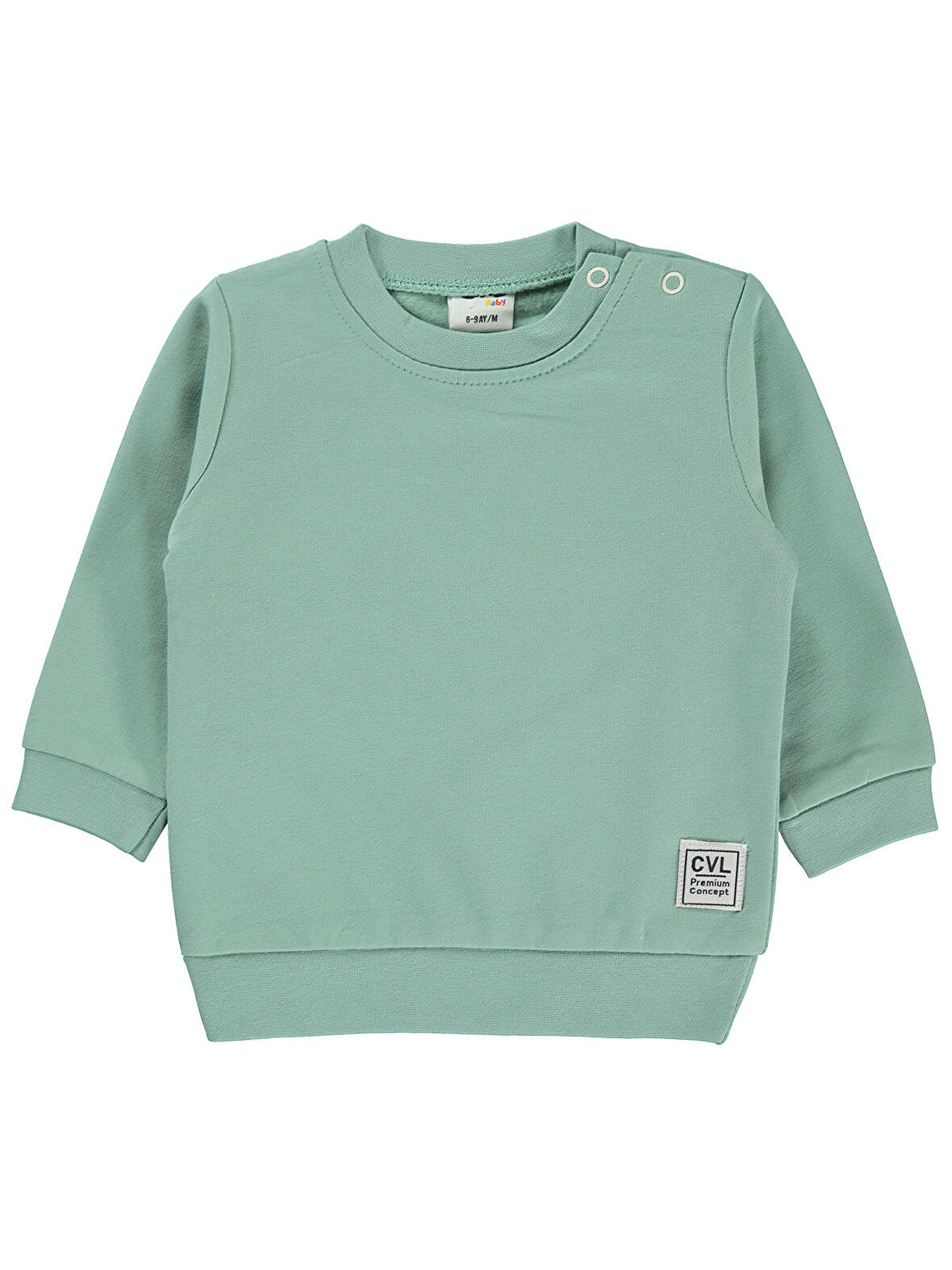 Civil Baby Bebek Sweatshirt 6-18 Ay Yeşil