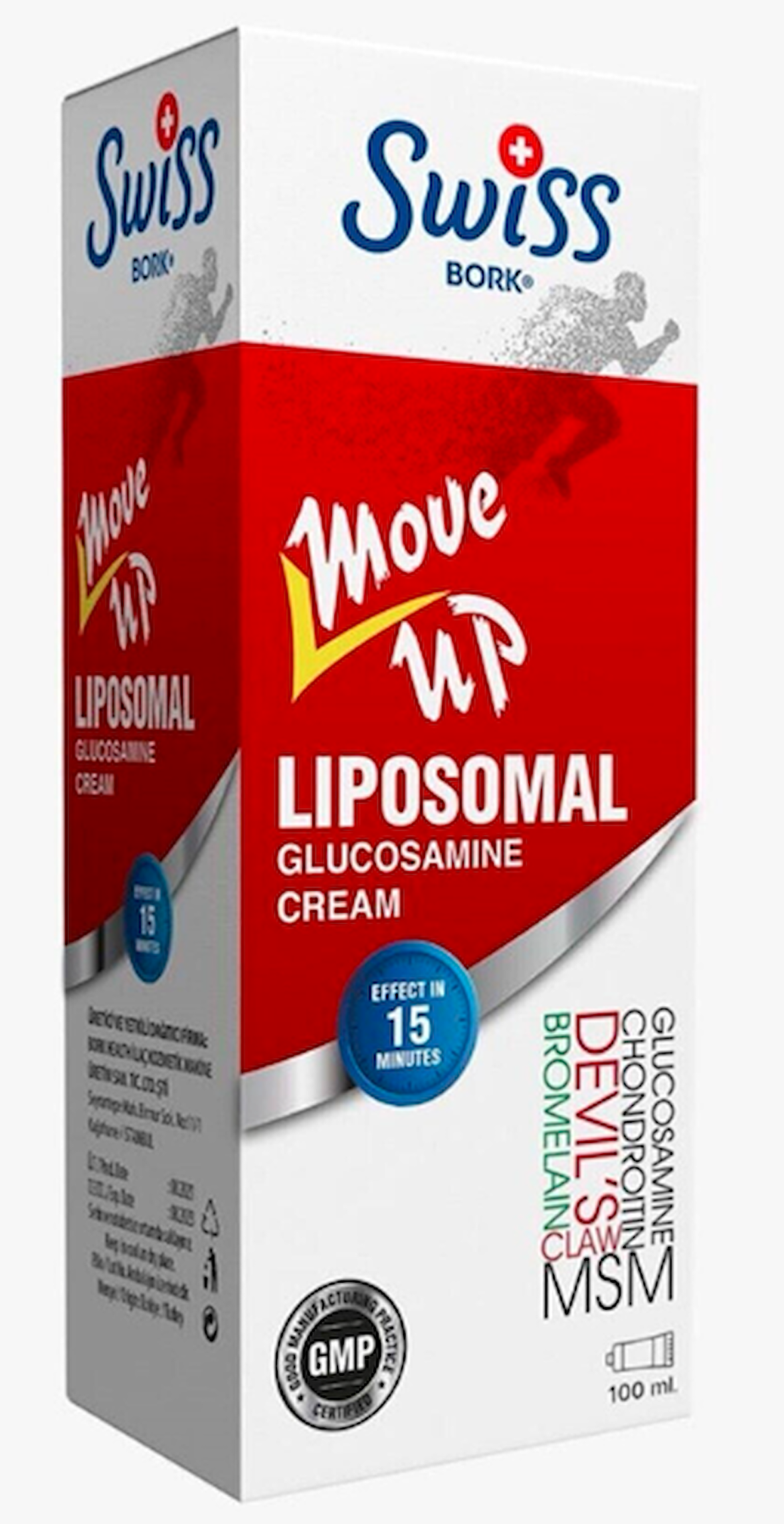 Swiss Bork Liposomal Glucosamine 100 Ml. Krem 8681820202199