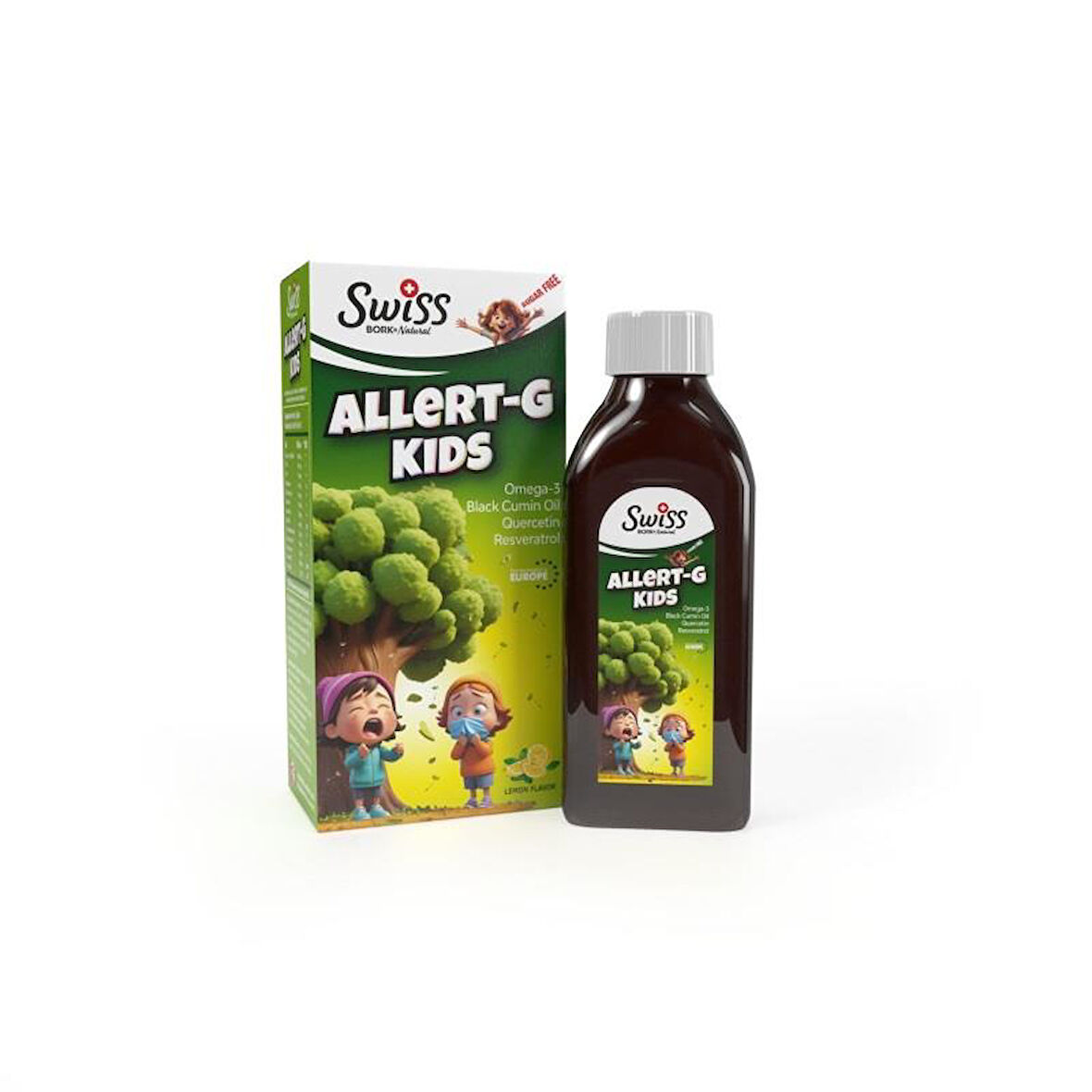 Swiss Bork Allert-G KIDS 150 ML Sirop