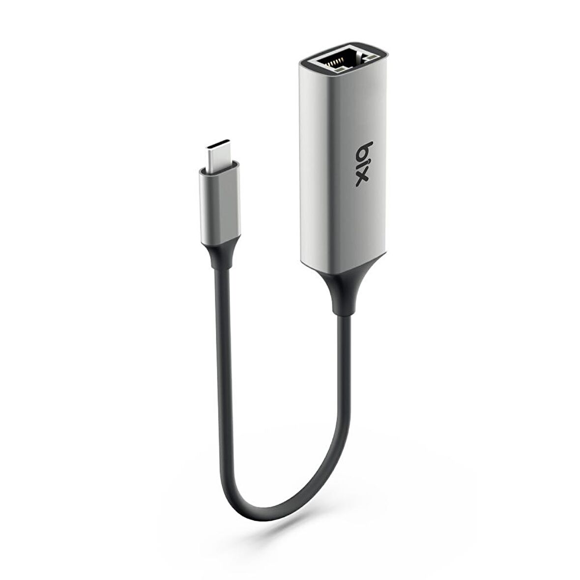 Bix ADP-09 Type-C to RJ45 10/100/1000Mbps Ethernet Dönüştürücü Adaptör
