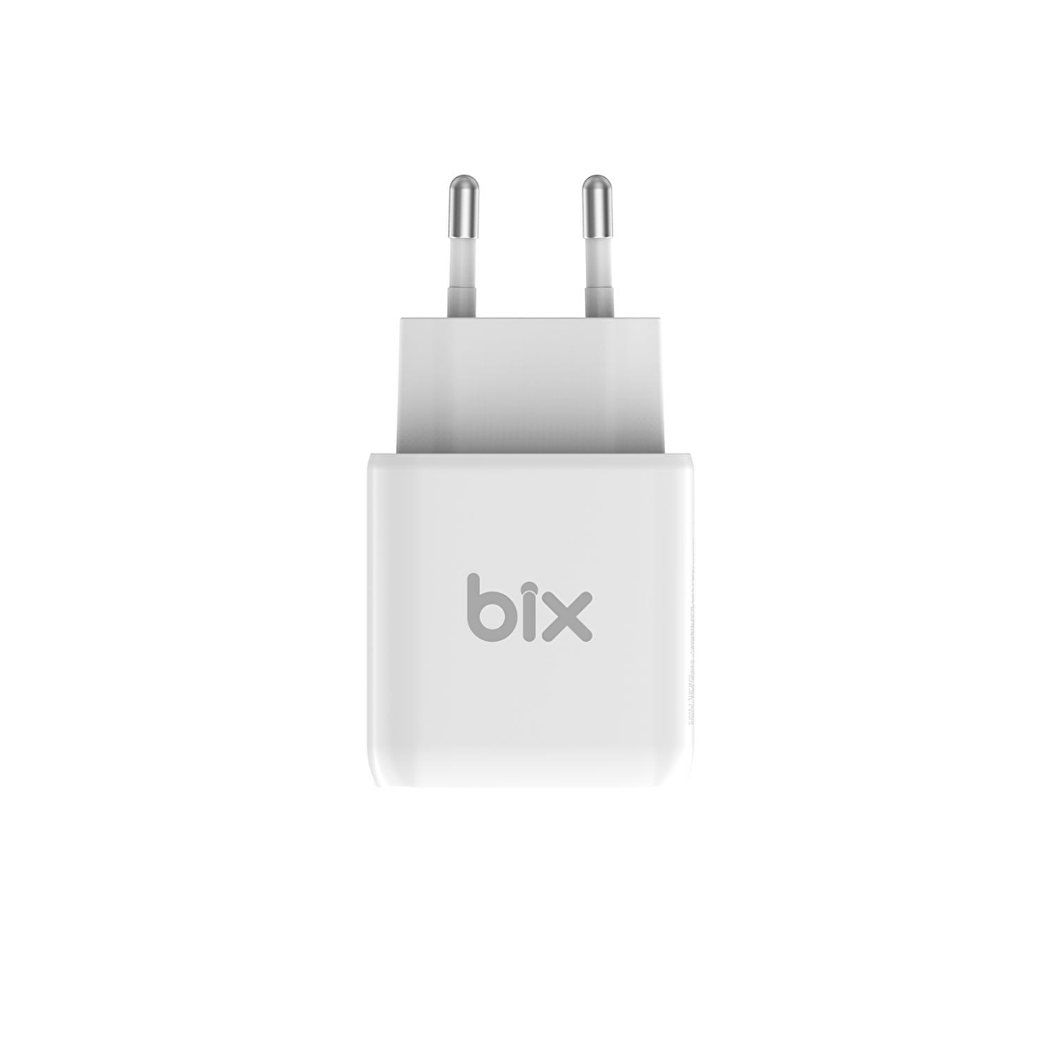 Bix BX-PD25TA Type-C 25 Watt Hızlı Şarj Aleti Beyaz