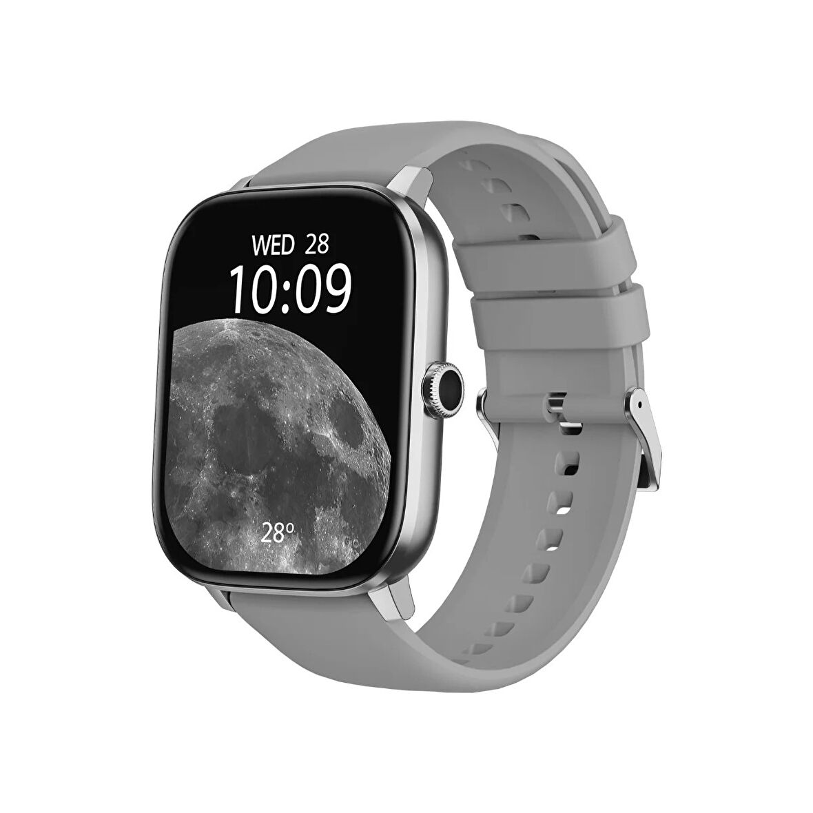 Bix SW03 2.01 inç TFT Geniş Ekran Bluetooth Telefon Görüşme IP67 Suya Dayanıklı Spor ve Sağlık Takip Özellikli iOS Android Uyumlu Akıllı Saat Gri