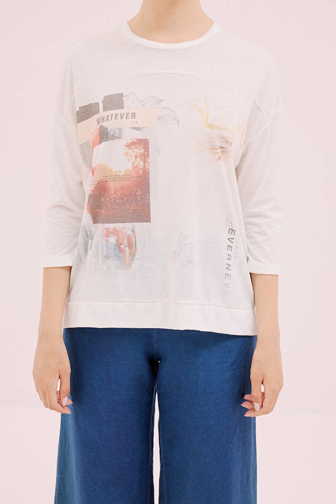 T-shirt Ekru