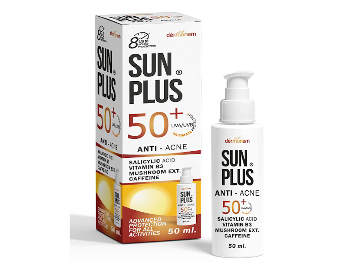 Dermonem Sunplus Anti-Acne & Oily Skin 50 Ml