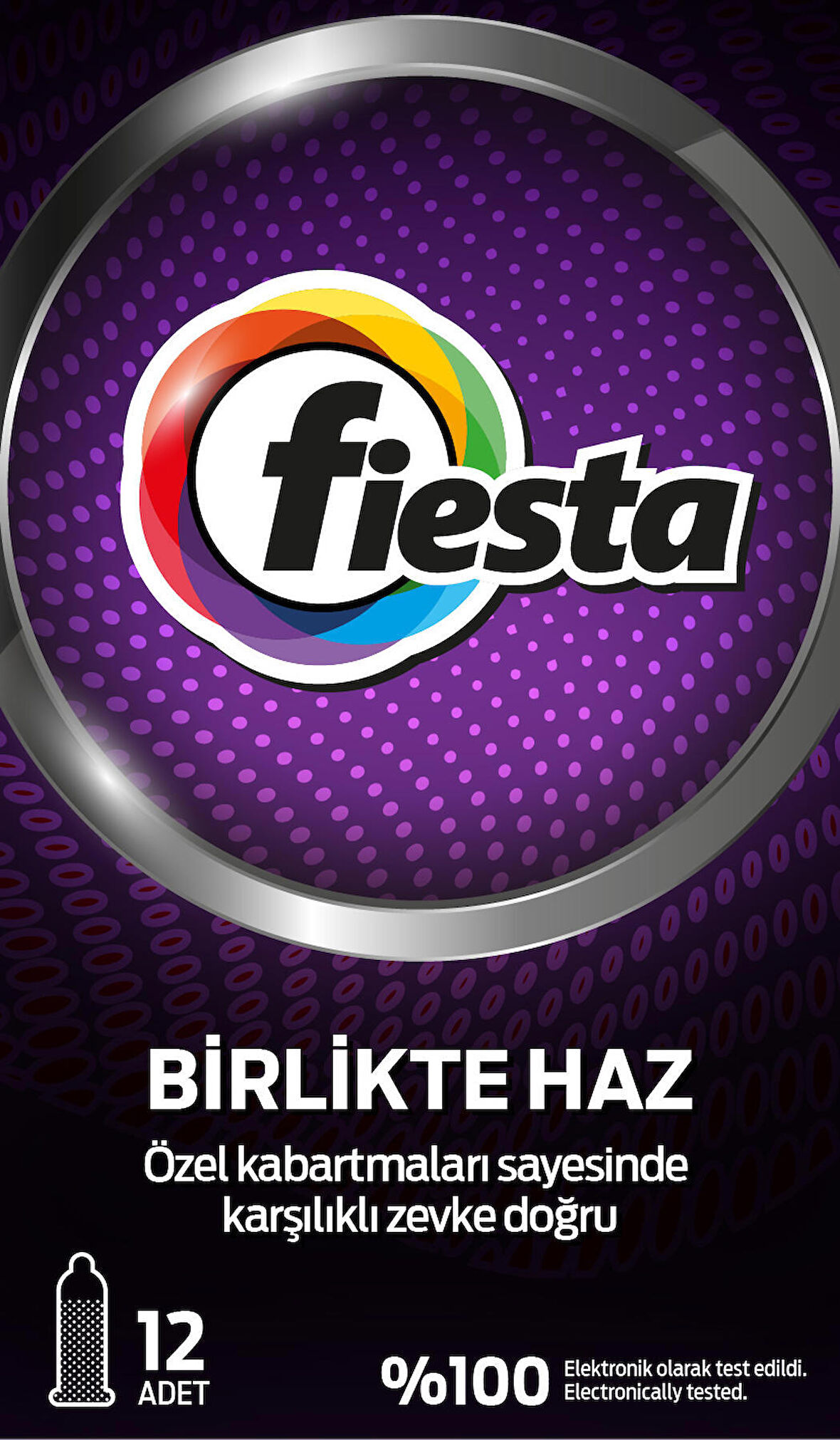 Fiesta Dotted (Tırtıklı) Prezervatif 12 li