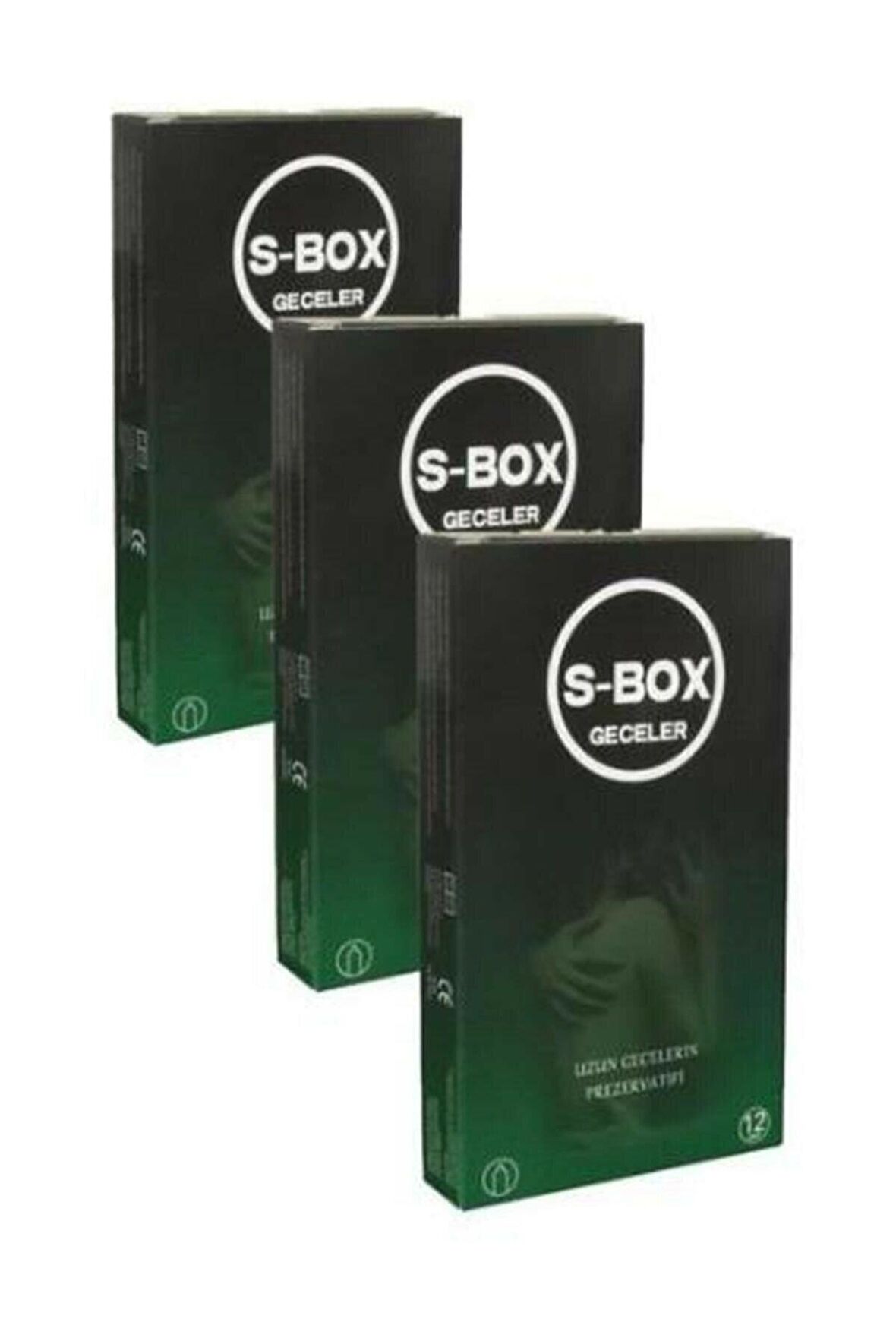 S-Box Geceler Prezervatif 12'li x 3