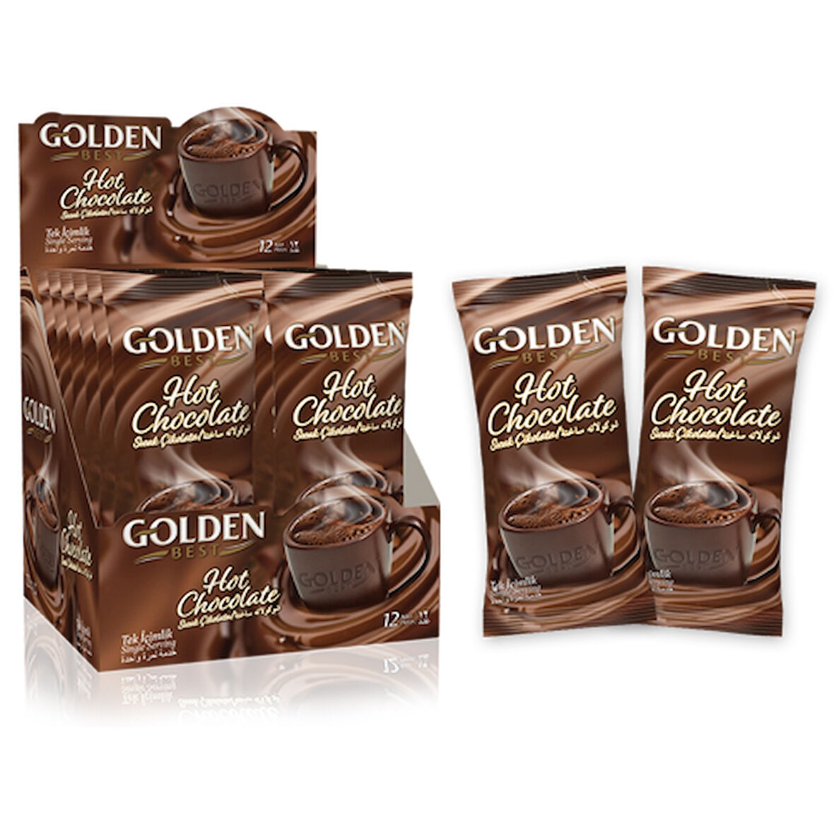 Golden Best Sıcak Çikolata 12'li Kutu (12 x 20g)