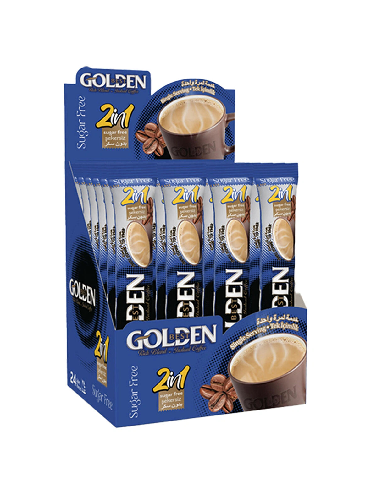 Golden Best 2'si 1 Arada Hazır Kahve - 24'lü Kutu (24 x 10 g)