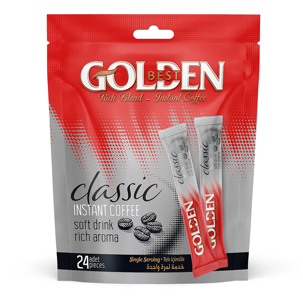 Golden Best Classic Çözünebilir Kahve - 24'lü Paket (24 x 2 g)