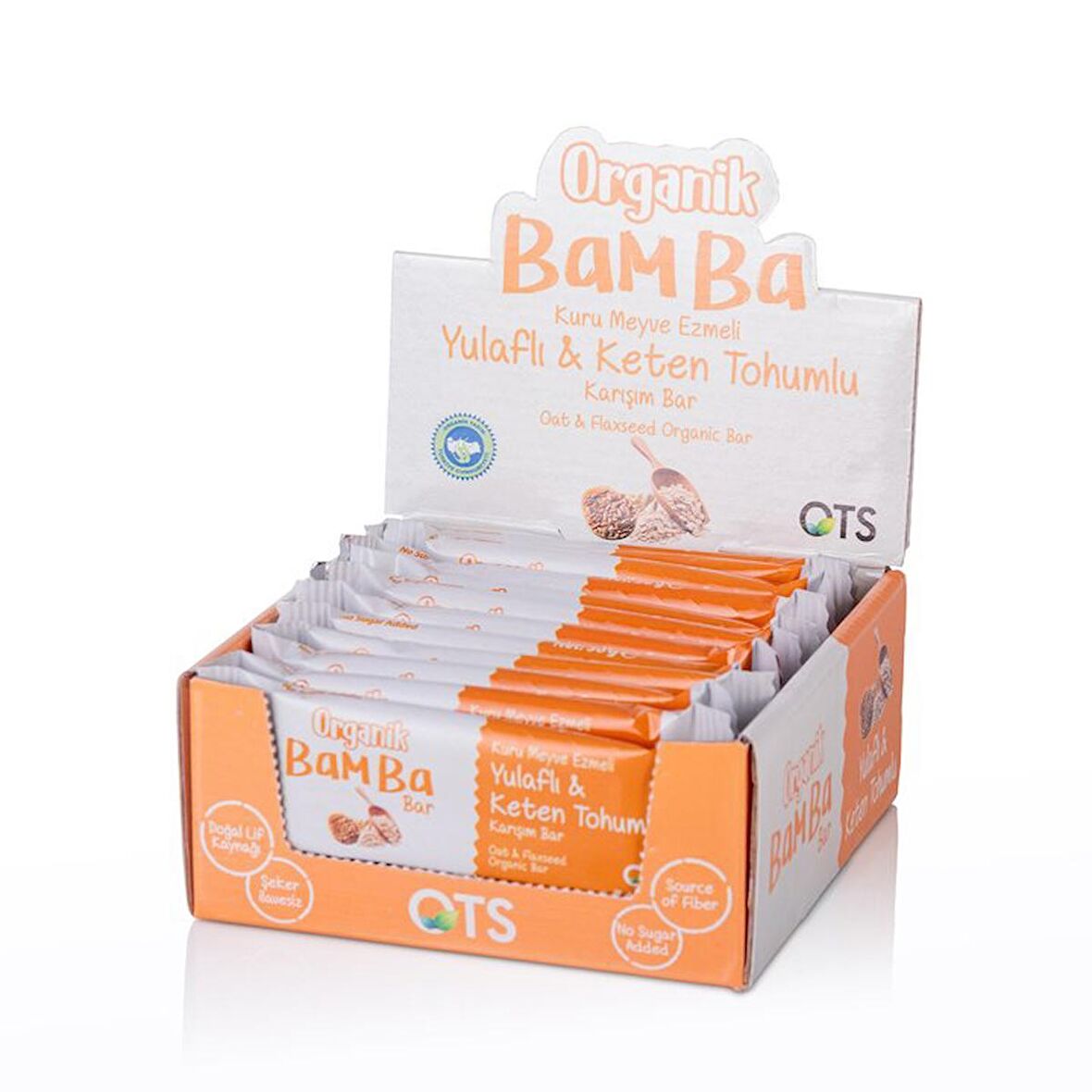 Bamba Bar Yulaflı&Keten Tohumlu x12