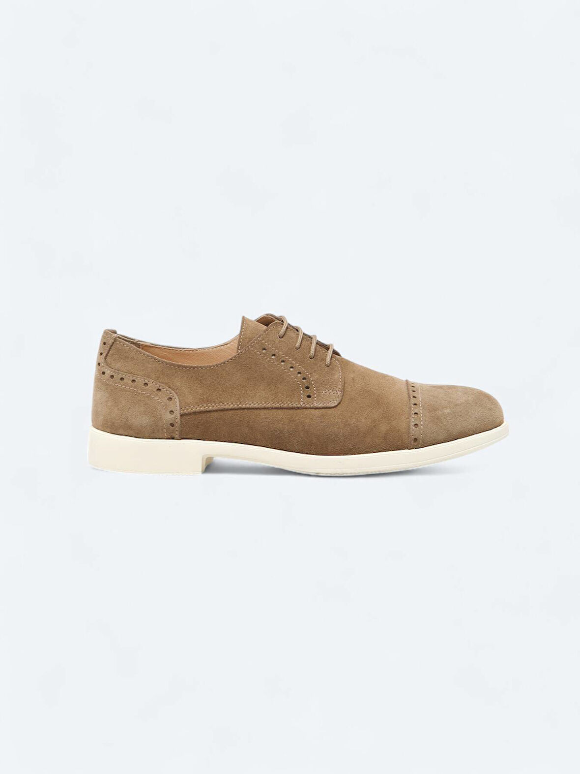 Vizon Süet Smart Casual Ayakkabı