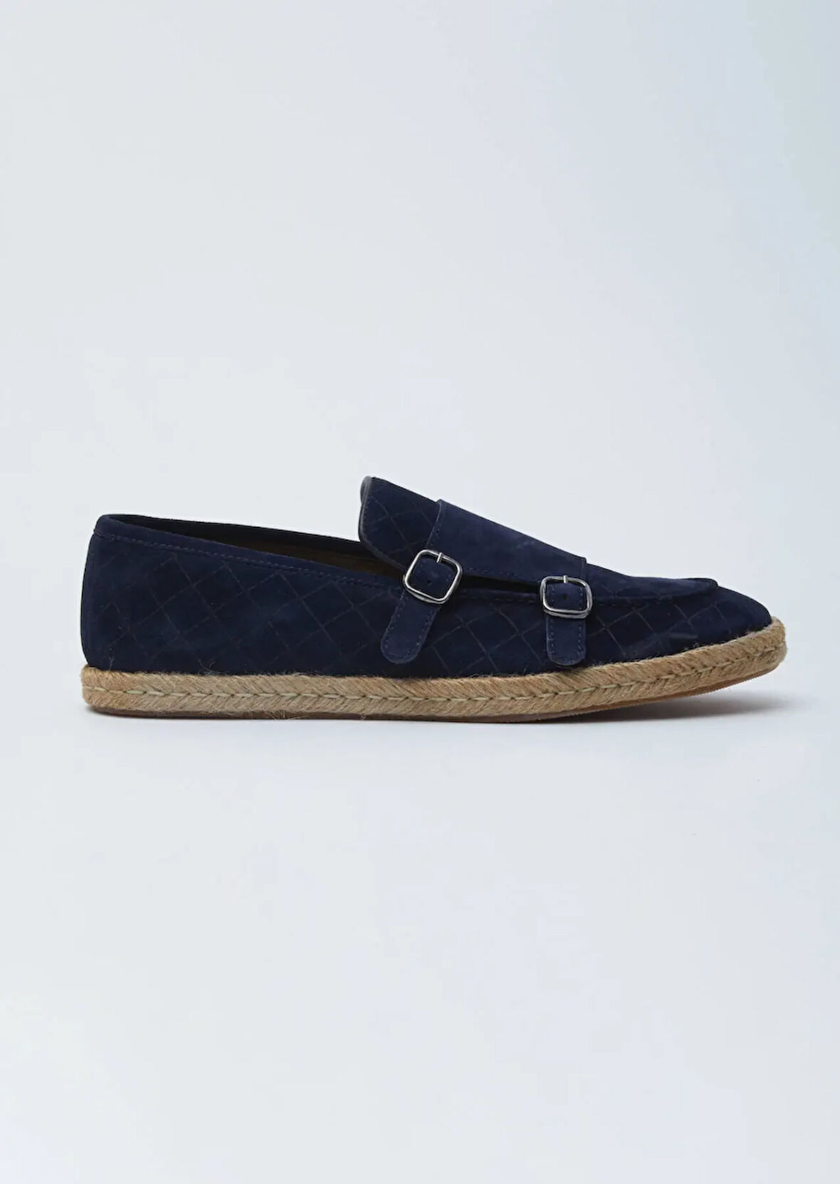 Lacivert Süet Casual Loafer
