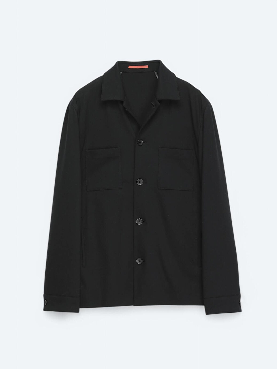 Siyah Düz Modern Fit Örme Takım Elbise