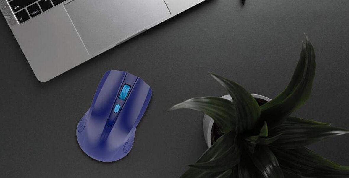 Blic 2.4 Ghz Wireless Mouse Mavi BWM5